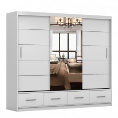 Schwebetürenschrank FLORENCE mit Spiegel 250 cm