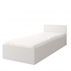 Bett OMEGA I 46, Liegefläche: 90/200 cm, Farbe: WEIß