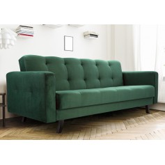 Sofa Couch Schlaffunktion Bettkasten LIZBONA