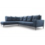 Ecksofa Sofa Couch RINO blau
